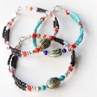 Tibetan Bracelet : B 3 STRAND