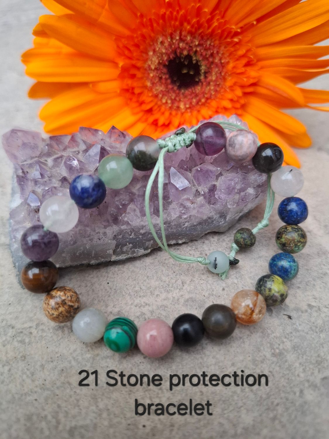 21 stone protection bracelet