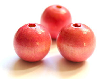 Wood Salmon Shiny 8mm