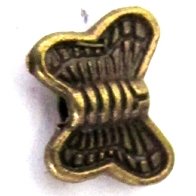 #0146: Antique Gold butterfly (50 pieces)