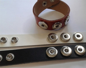Leather Interchangeable Bracelets 1  piece