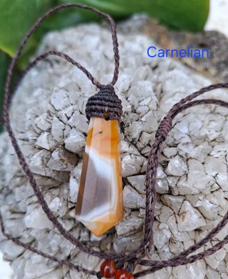  MCR 01:Carnelian Quartz necklace 