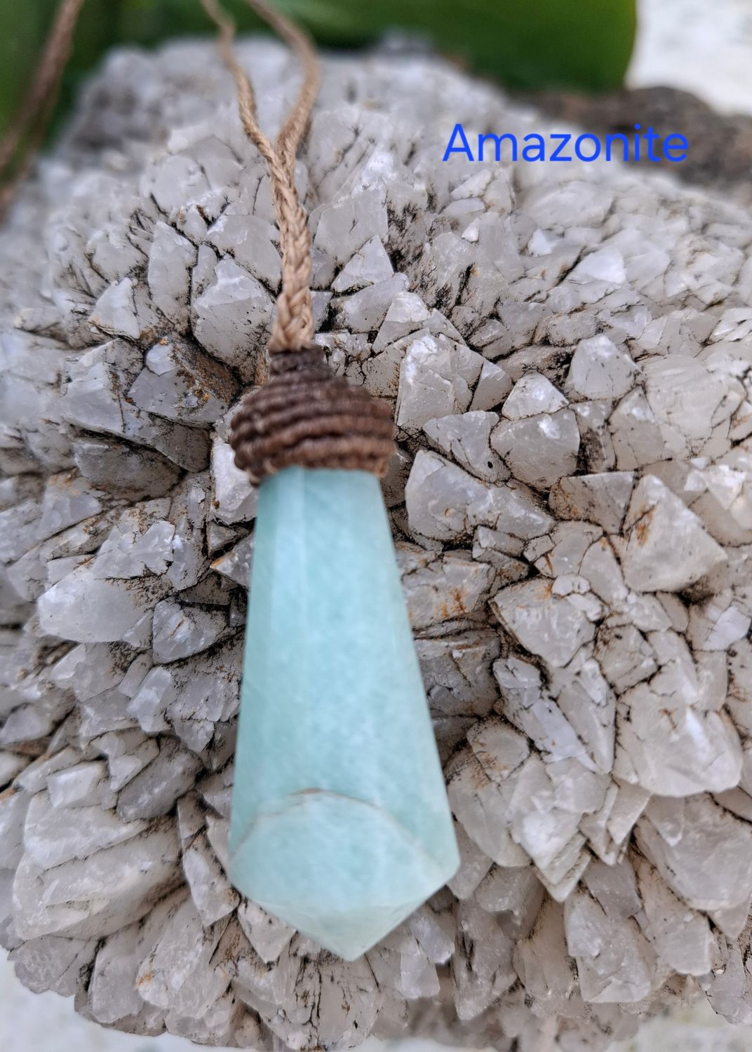 MCR05:Amazonite necklace 