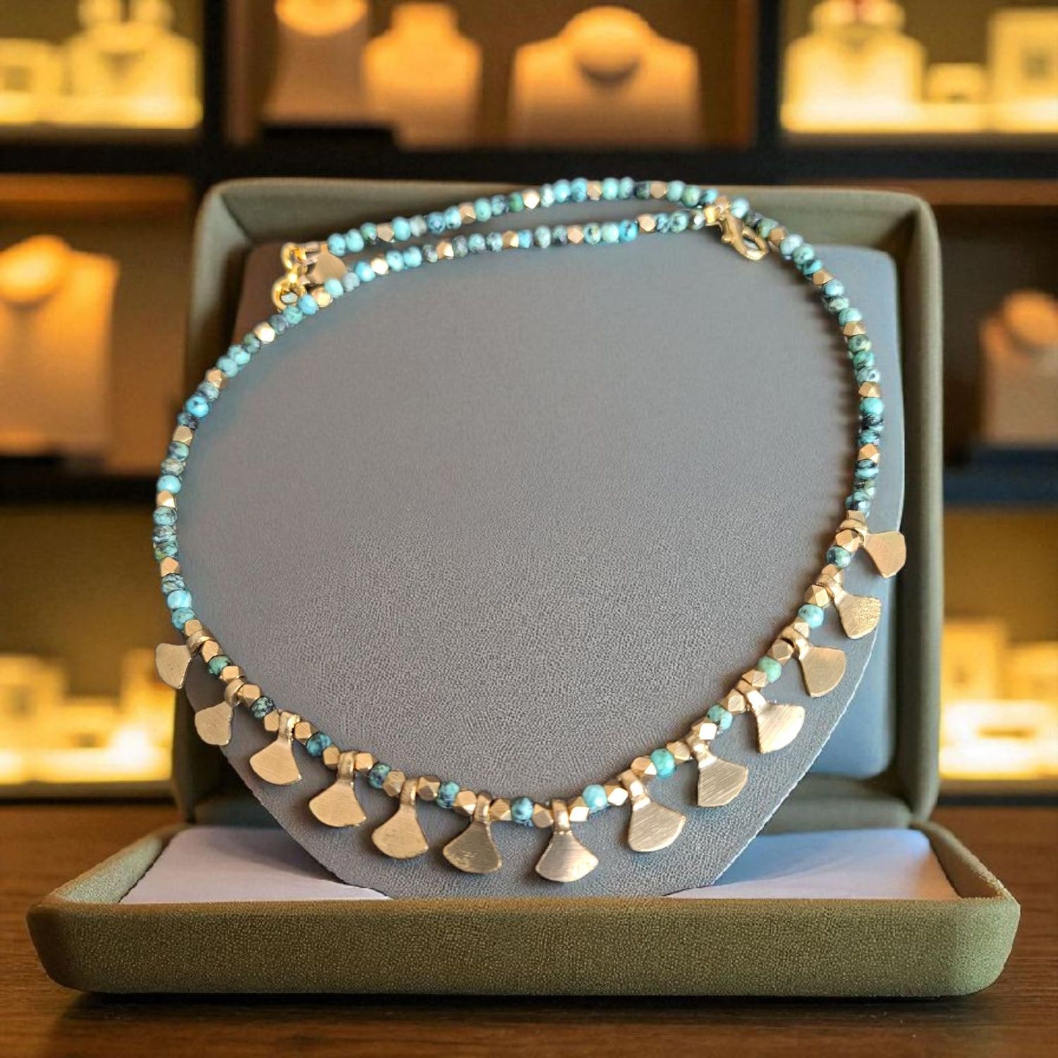 Brass &amp;Turquoise 