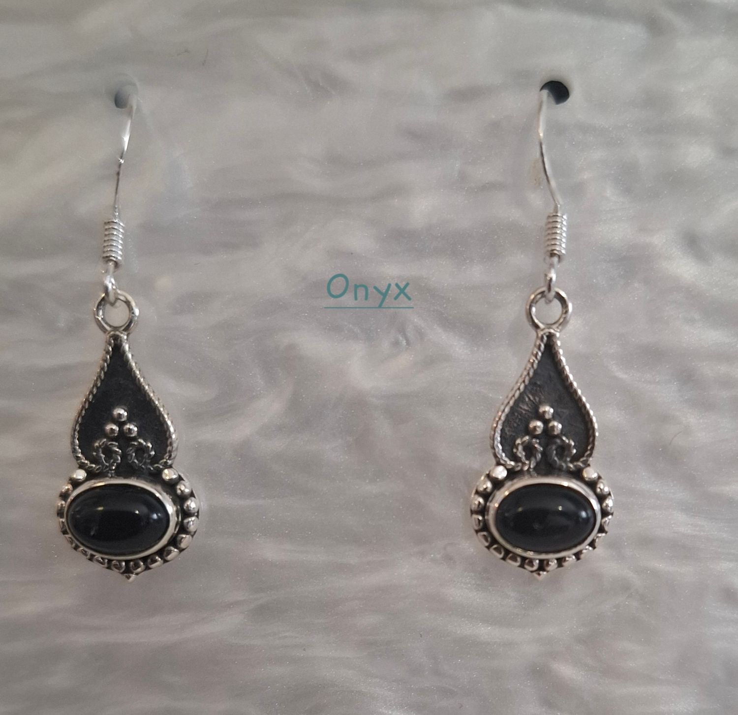 925.sterling silver Onyx
