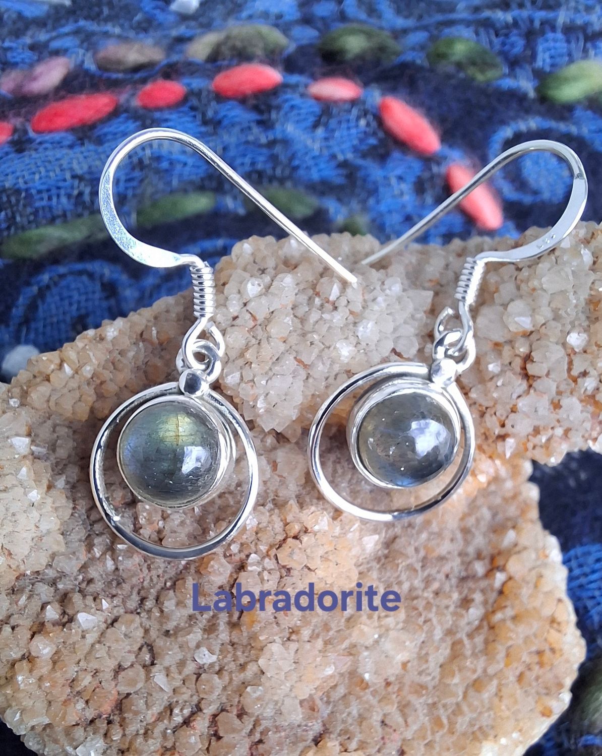 925 Sterling Siver: Labradorite 