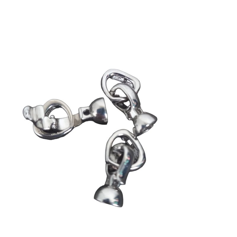 Rhodium plated(set of 3)