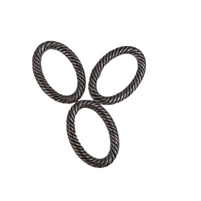 Solid Ring acrylic oval(10)