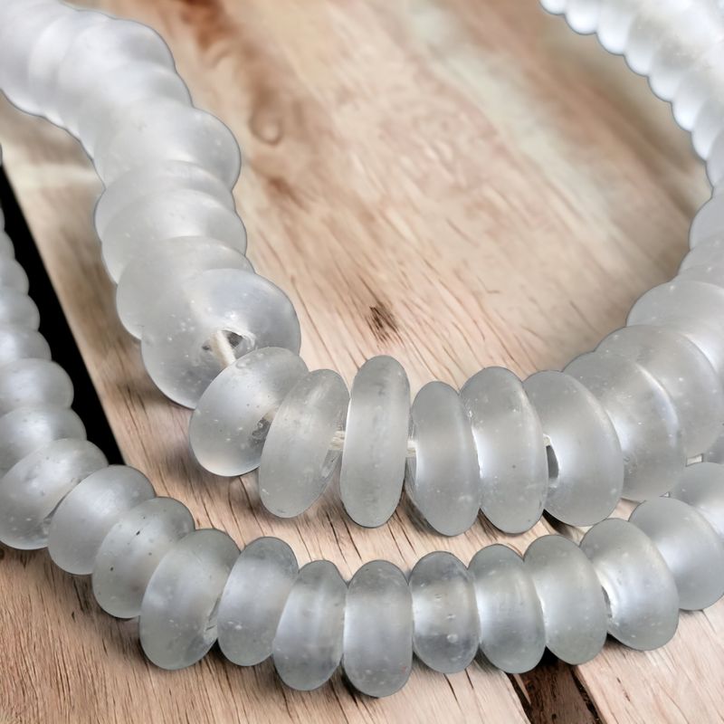 Recycled African Glass (5x16mm)