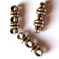 sp9435A: Leather 3 Hole Spacer (20 pieces)