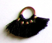 tas025: Black Tassle  (20 pieces)