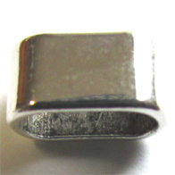 1908: Silver Spacer 12x5mm (20 pieces)