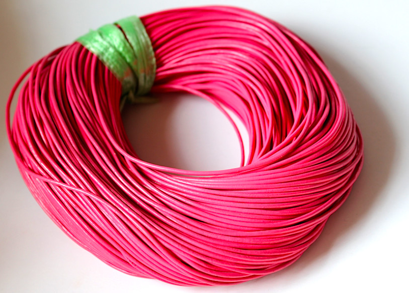 Leather Pink 2mm
