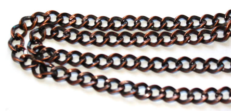 Chain Link Antique Copper