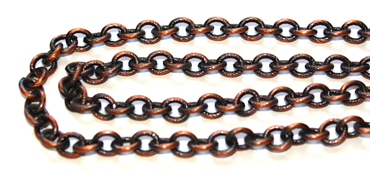 Chain Link Antique Copper