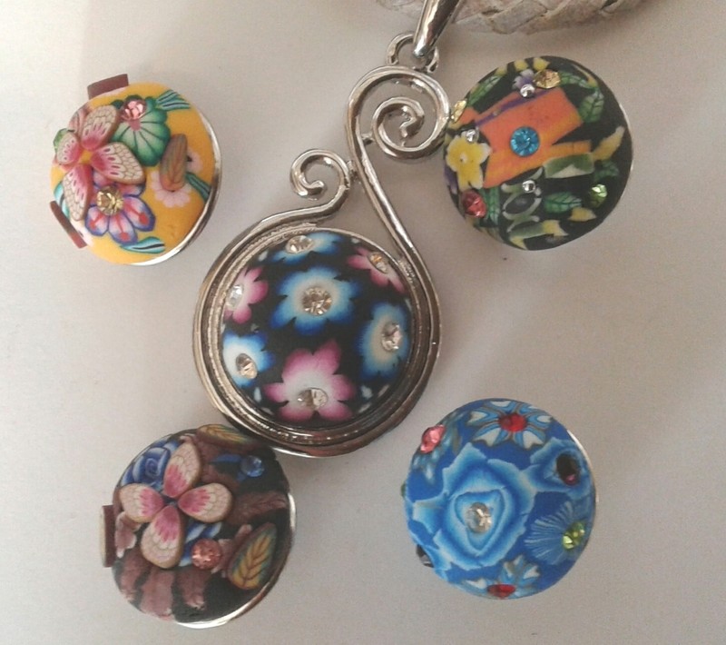 Interchangeable Dome fimo clay(5)