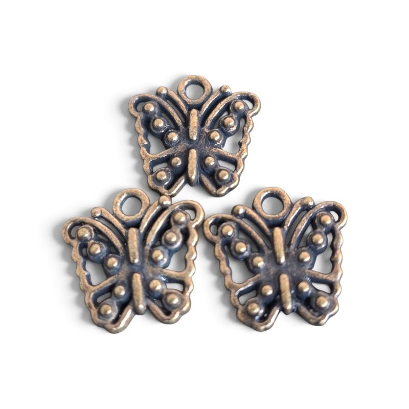 Charm Butterfly Antique Gold(30)