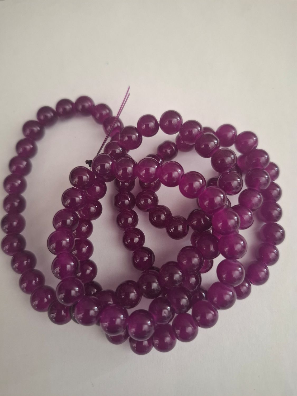 Glass solid 8mm 