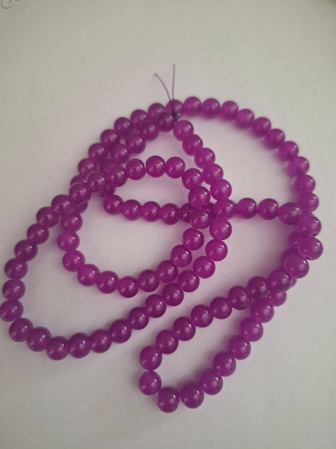Glass solid 8mm 