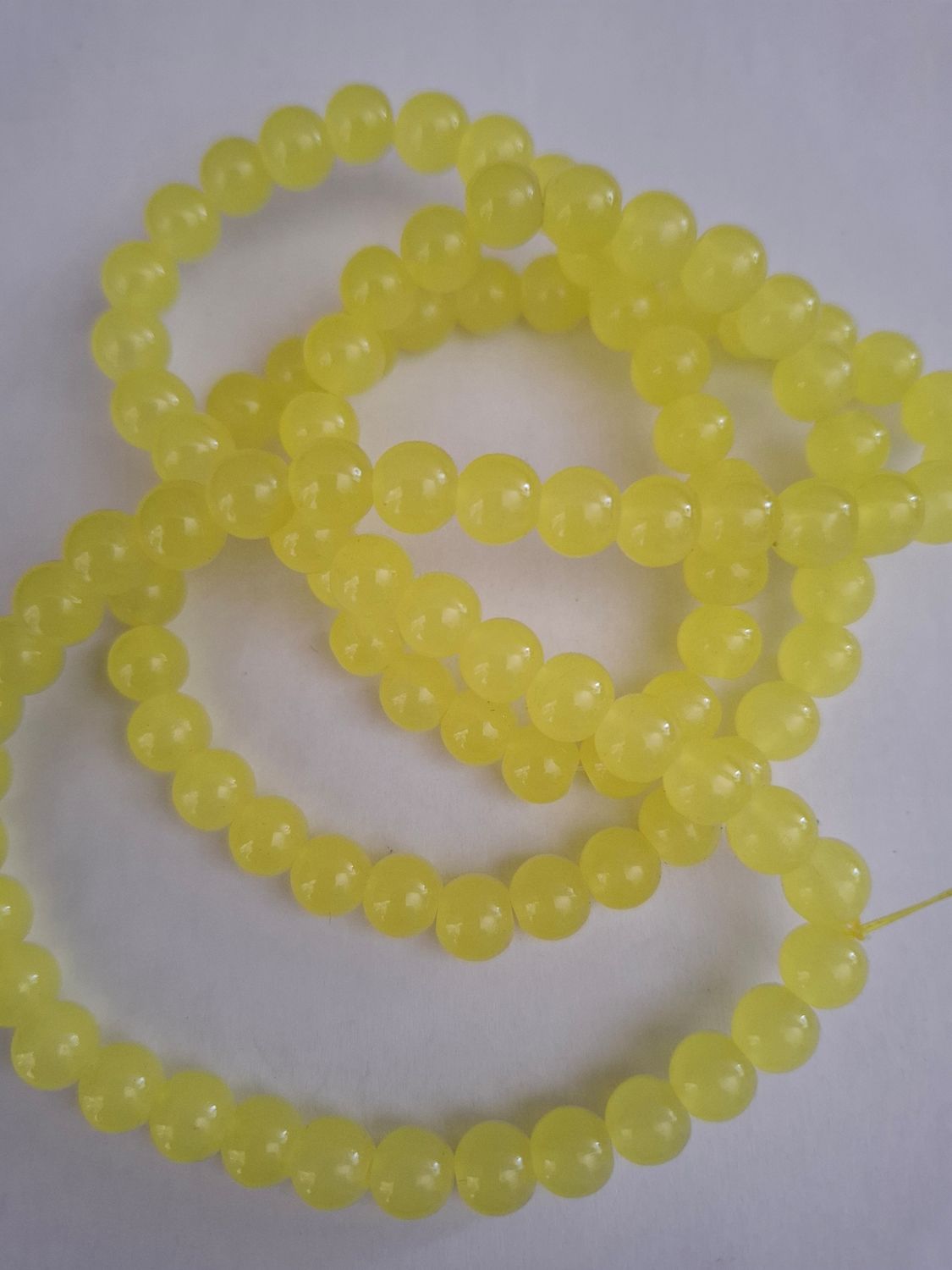 Glass solid 8mm 