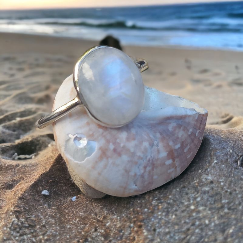Sterling Silver Moonstone 