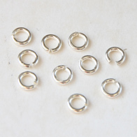 Jump ring(10)5x.09mm sterling silver