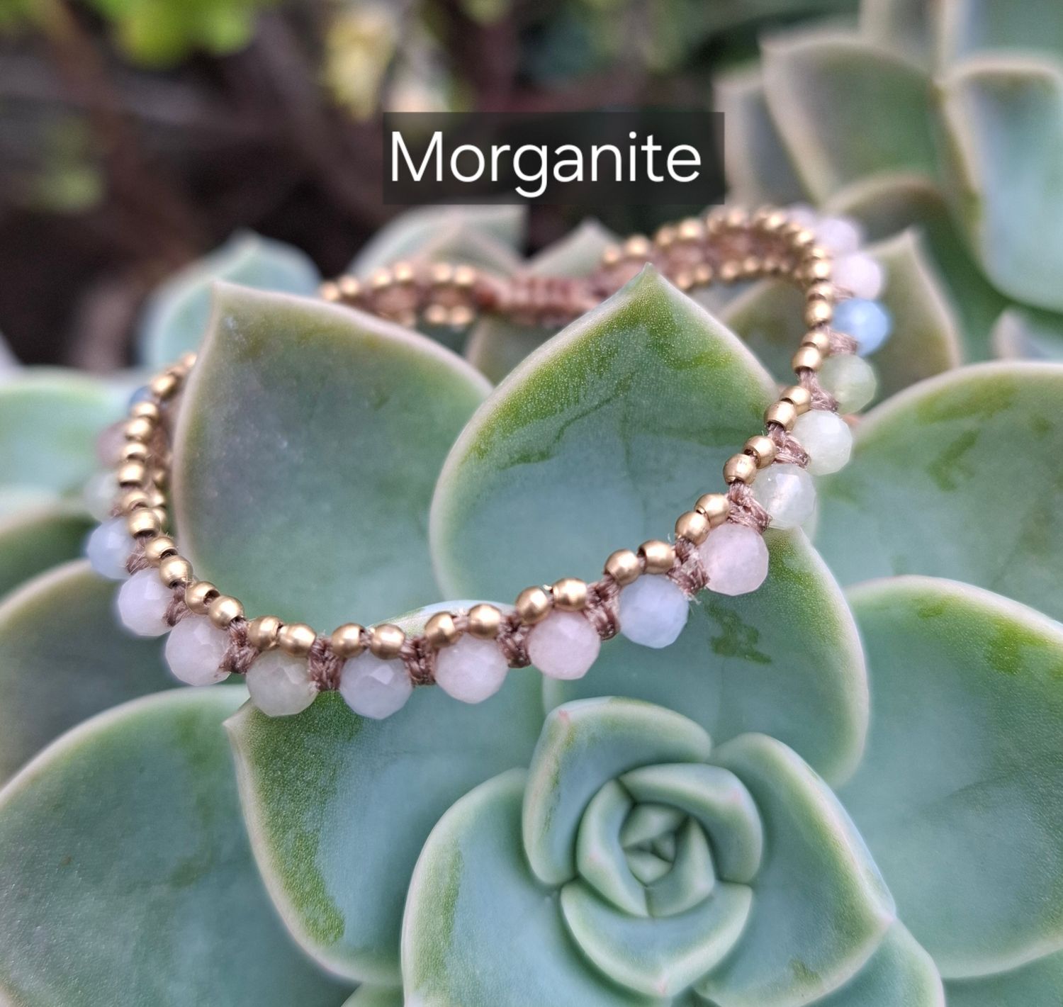 MC08. Macrame Morganite 