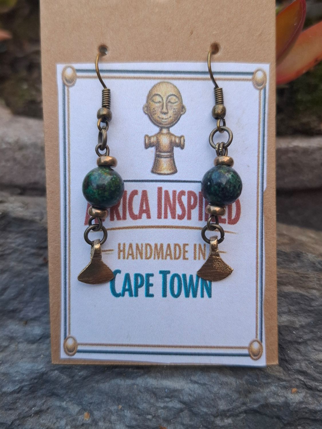 BR001: Turquoise and brass