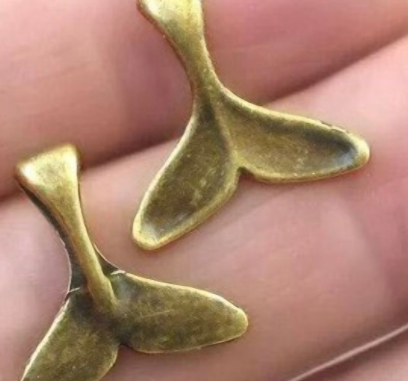 246 Whale tail ant gold (20pieces)