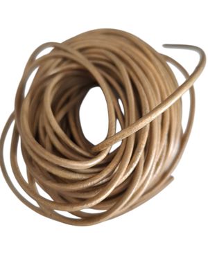 Leather mustard: 2.5mm(10m)