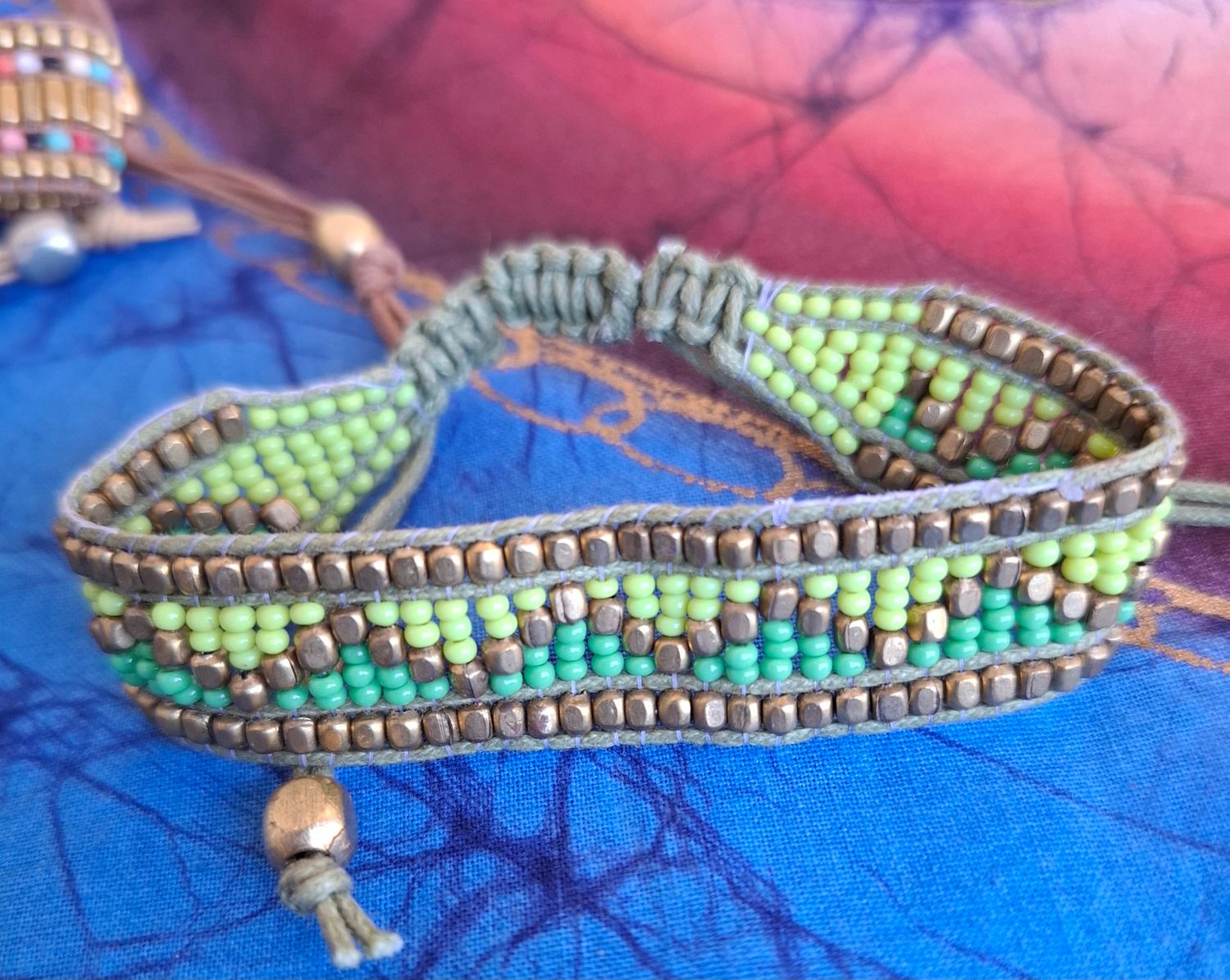 Handwoven bracelet 