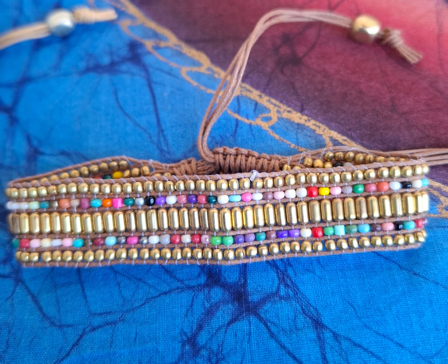 Handwoven bracelet 