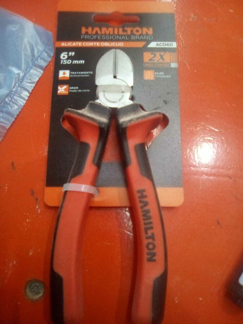 ALICATE CORTE OBLICUO 6 PULGADAS
