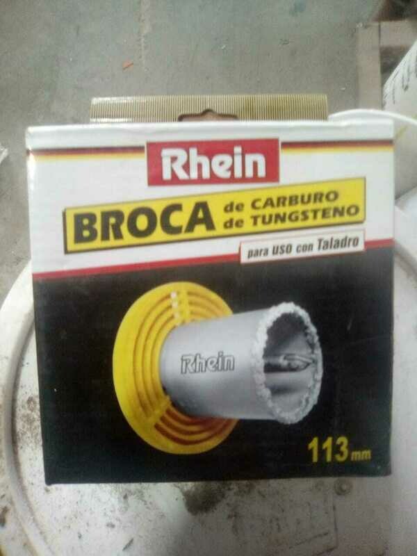 BROCA DE CARBURO DE TUNGSTENO 113 ML.