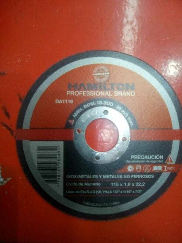 DISCO DE CORTE HAMILTON