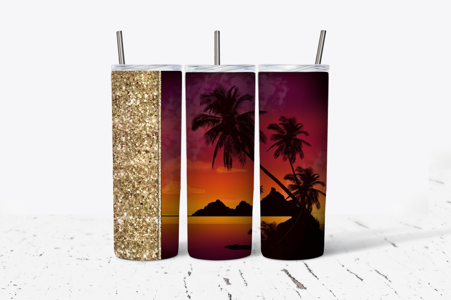 Beach Sunset Tumbler