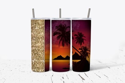 Beach Sunset Tumbler