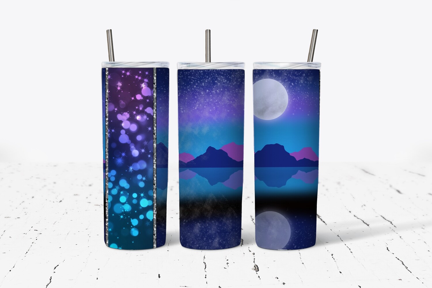 Moonlight Scene Tumbler