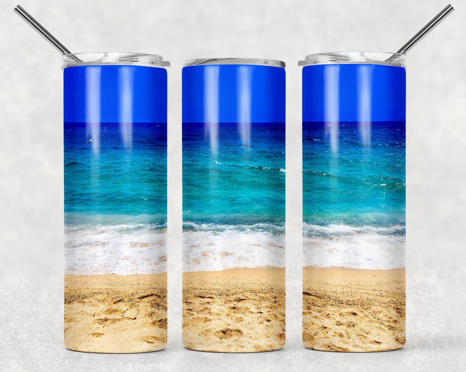 Beach Summer Ocean Tumbler