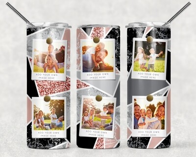 Polaroid Photo Tumbler