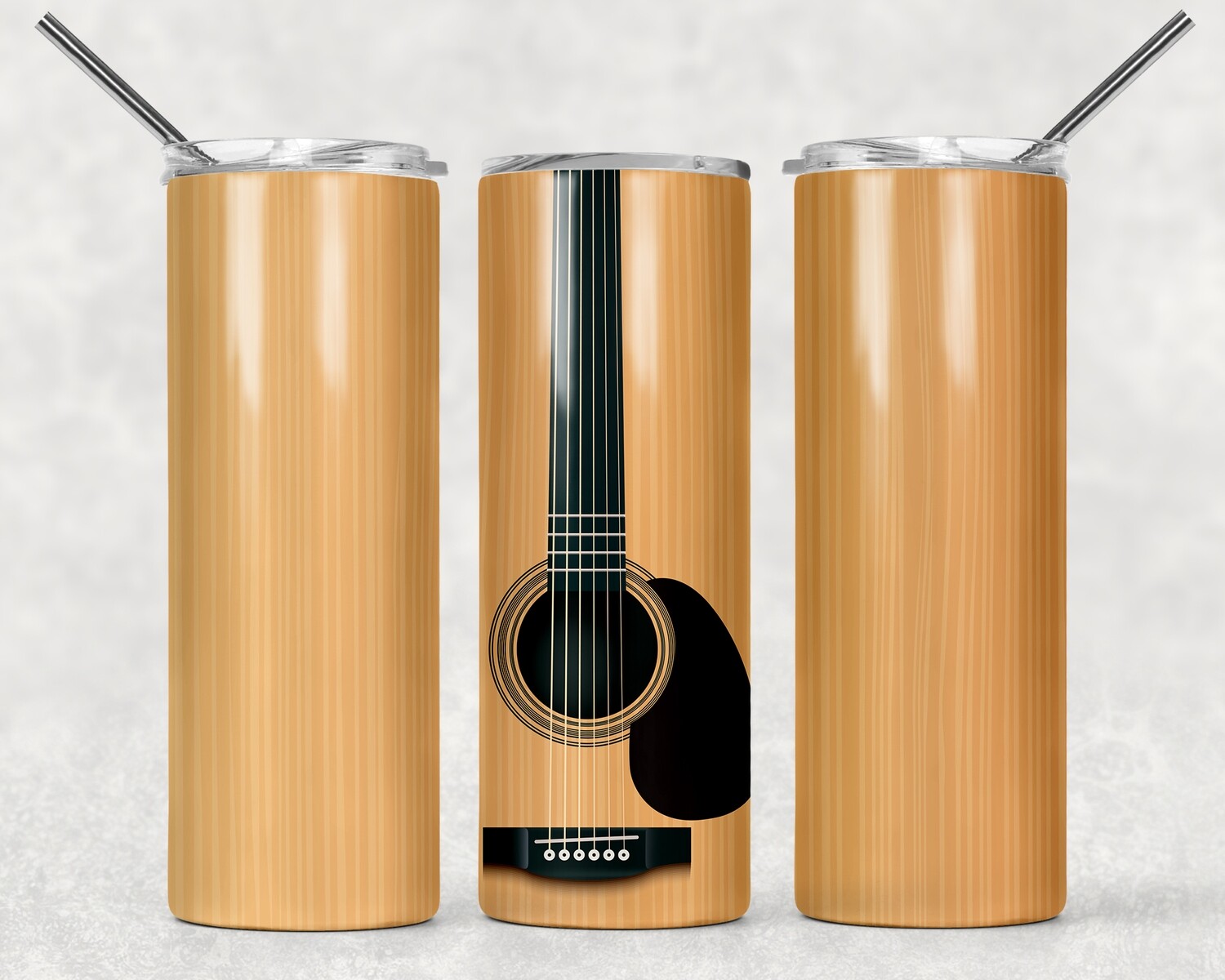 Music Lover Acoustic Guitar Tumbler