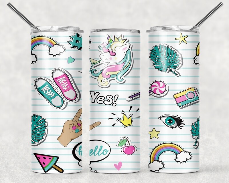 Unicorn Pop Culture Comic Tumbler