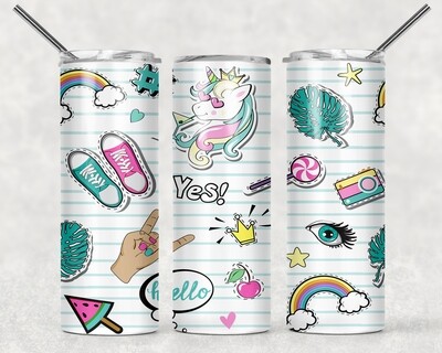 Unicorn Pop Culture Comic Tumbler