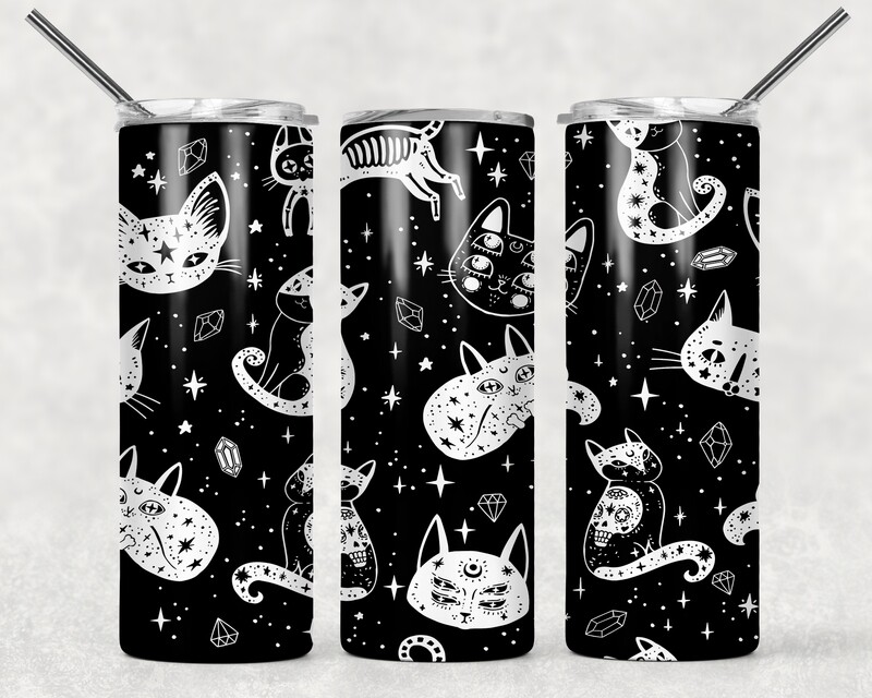 Cat Diamond Tumbler