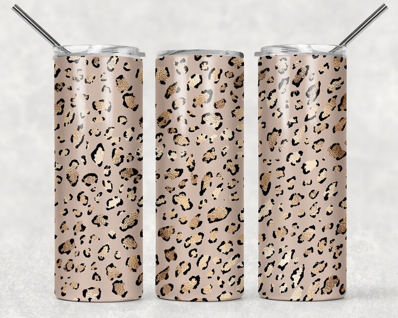 Cheetah Print Leopard Print Tumbler