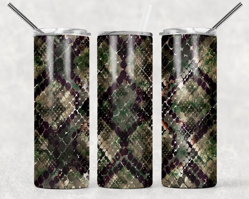 Snake Skin Tumbler