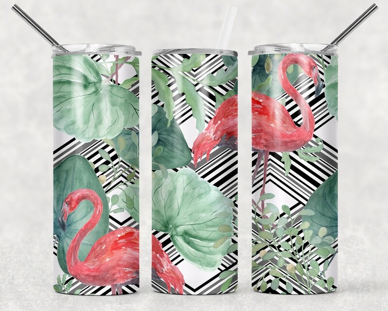 Flamingo Summer Tumbler
