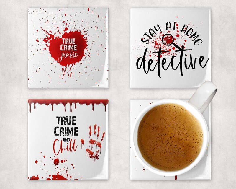 True Crime Mix And Match Coasters