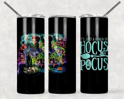 It&#39;s Just A Bunch Of Hocus Pocus Halloween Tumbler