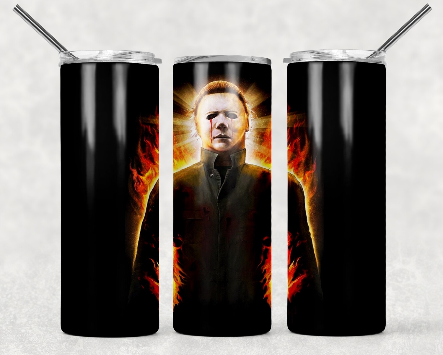 Halloween Michael Tumbler